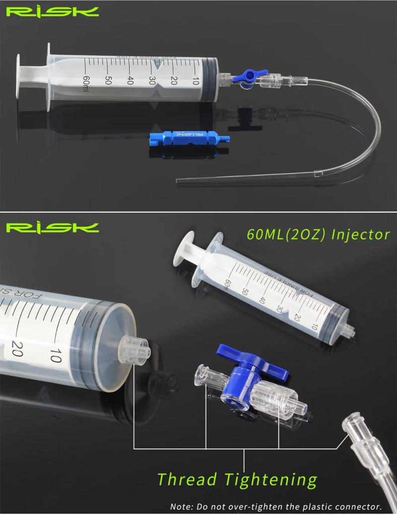 Description Picture 3 of itemRISK RL225 Cycling Bike Bicycle Tubeless Tyre Sealant Injector Injection Tool Syringe Schrader Presta Valve Core Removal Tool