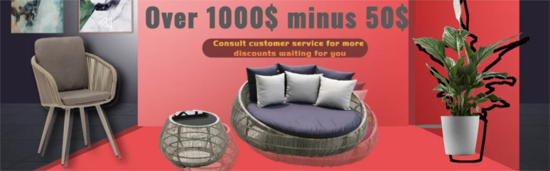 Description Picture 2 of itemModern Outdoor Concubine Modern Relaxing Sofa With Pedal And Coffee Table Waterproof Simple Lounge Chairs For Garden Party