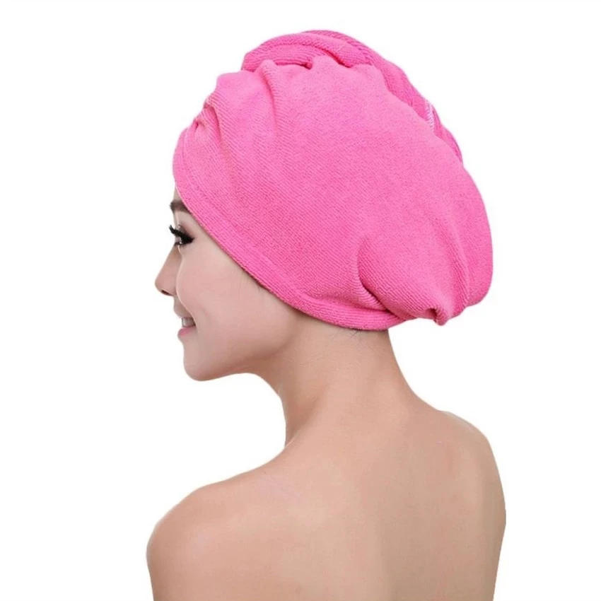 Description Picture 6 of itemMicrofiber Hair Dry Cap Quick Drying Towel Bath Wrap Hat Magic Fast Drying Women Hair Washing Cleaning Towel Turban Bath Tool