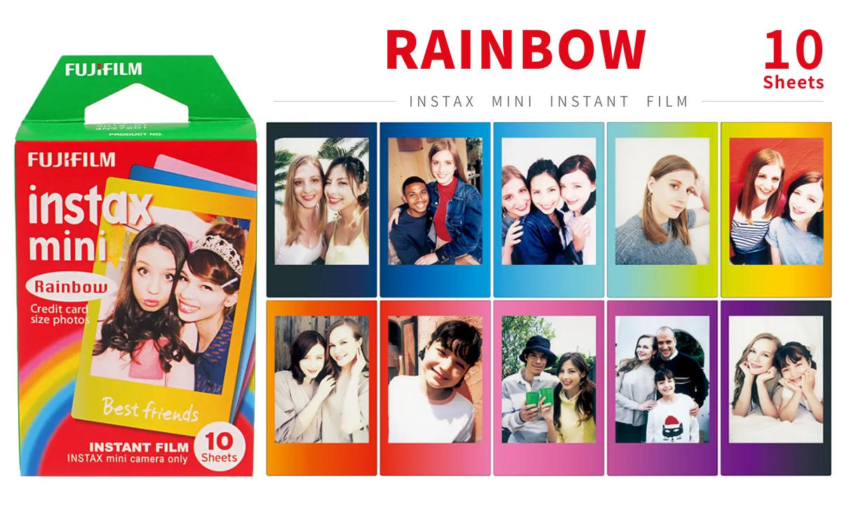 Description Picture 5 of itemOrigin Fujifilm Instax Mini Film 10-100 Sheets Photo Paper for Fuji Instant Film Cameras Instax Mini11 12 8 9 90 Link Liplay EVO