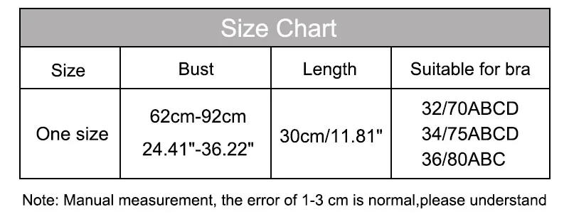 Description Picture 6 of itemWomen Crop Top Female Tube Top Seamless Underwear Cropped Bra Backless Intimates Sexy Lingerie Sports Padded Bralettes Tube Tops