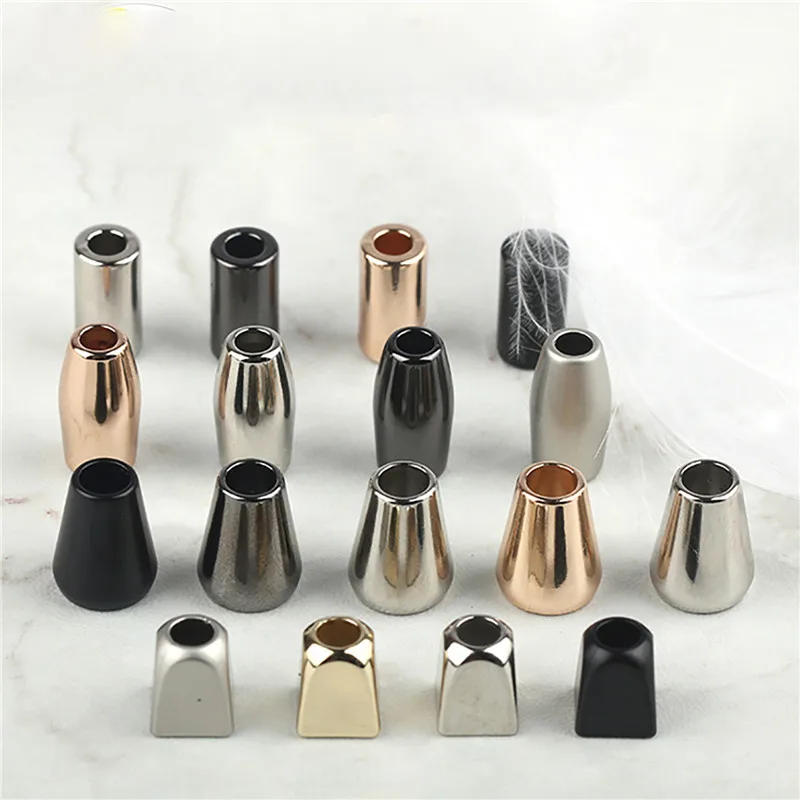 Description Picture 2 of item10pcs Metal Cord Lock Toggle Clip Clothing Rope End Lid Lock For Bag/Garments DIY Clothes Bags Sportwear Stopper 10mm/13mm/16mm