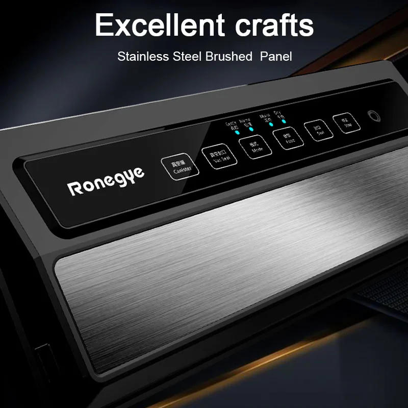 Description Picture 2 of itemAutomatic Vaccume Sealer Food Saver Dry Moist Packaging Machine for Food Sous Vide Vacuum Air Sealing System with Starter Kits