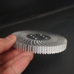 Round LED Heatsink Radiator Aluminum 10W Heat Sink Radiator for Household Lamp Radiator Replaceable