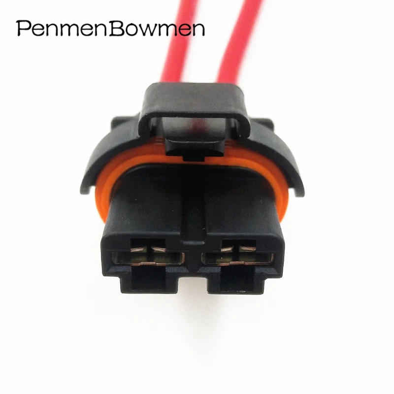 Description Picture 2 of item1 Set 2 Pin Automotive Electrical Cable Connectors Fan Socket Eaterproof Female Plug Wire Harness With For Peugeot Citroen
