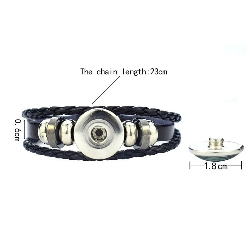 Description Picture 2 of itemChristian Leather Bracelet St Joseph St Michael Religious Jewelry Men Women Bracelet Accessories Christian Church Souvenirs