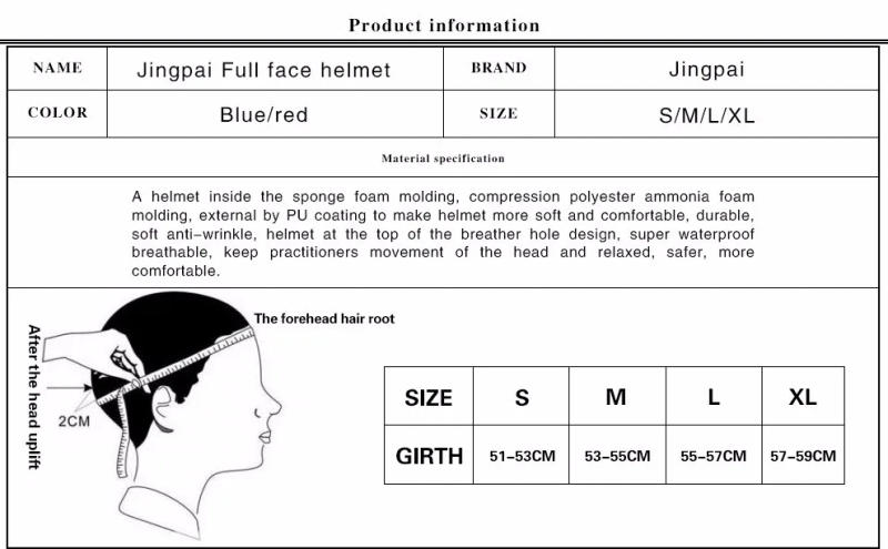 Description Picture 2 of itemTaekwondo Helmet Sanda Kick Boxing Head Guard Headgear Protector Sparring Gear Helmet Karate Muay Thai Taekwondo Head Protection