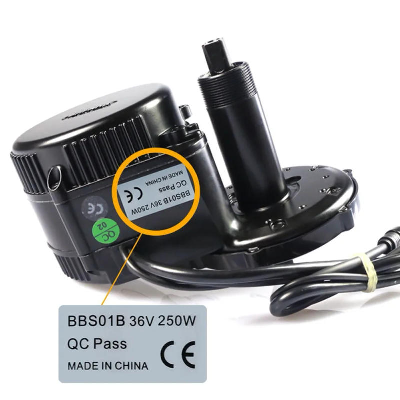 Description Picture 2 of itemElectric Bicycle 36V 250W/48V 750W Mid Drive Motor Sticker EBike Conversion Kit Sticker For01/BBS SH Mid Motor