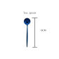 blue tea spoon