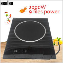 XEOLEO Electric Commercial Ceramic  Household  Radiation-free Induction Cooker Suitable for Any Pot Touchpad Single-cooker 2000W