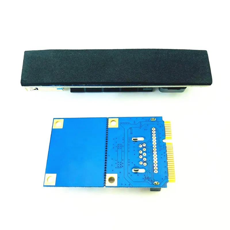 Description Picture 5 of itemPCI-E Riser Mini PCIE to PCIE X4 Extension Port Adapter Riser Card PC Graphics Card Connector 30cm USB Cable PCIE Extender Riser