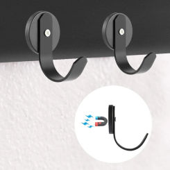 D0AC Hanger Hook Magnetic Wreath Holder Front Door Christmas Ornaments Locker Garage Rfrigerator Kitchen Bedroom Home Supplies
