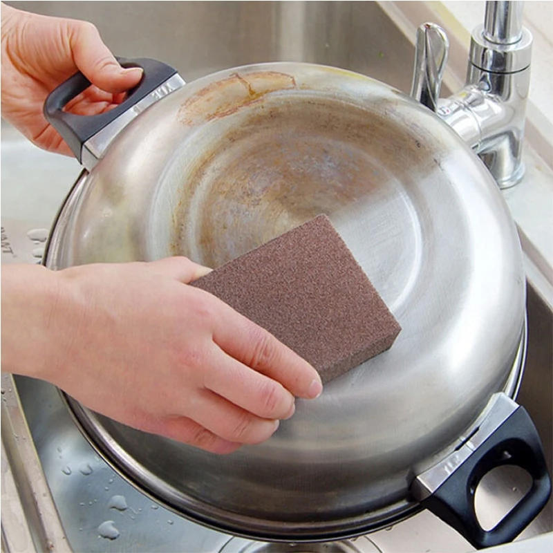 Description Picture 2 of itemMelamine Sponge Magic Emery Nano Sponge Rust Cleaning brush Cotton Kitchen Accessories Descaling Clean Rub Pot Kitchen Tools