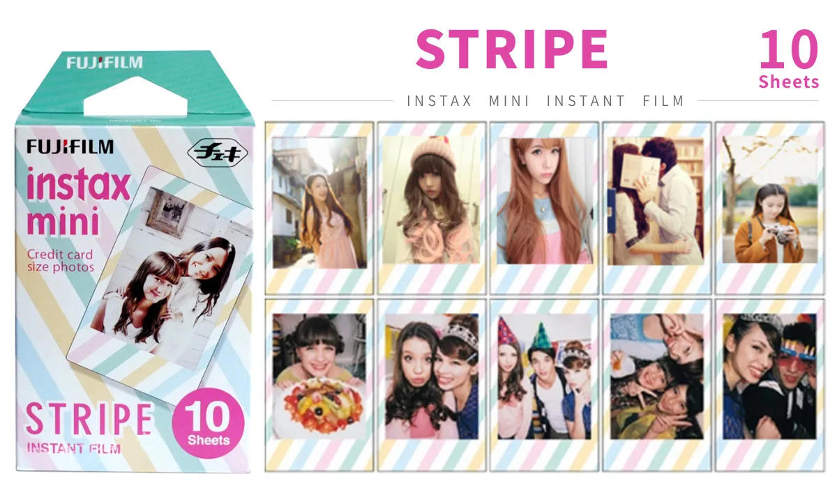Description Picture 6 of itemOrigin Fujifilm Instax Mini Film 10-100 Sheets Photo Paper for Fuji Instant Film Cameras Instax Mini11 12 8 9 90 Link Liplay EVO