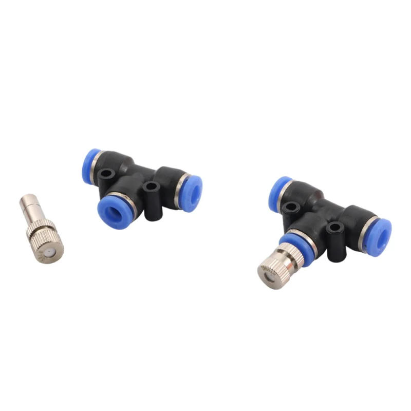 Description Picture 6 of itemLow Pressure Misting Cooling System Atomizing Nozzles 6mm Slip lock Quick Connectors Humidify Watering Landscapingc Sprayer 5Pcs