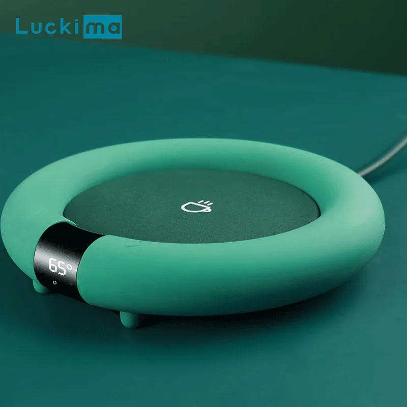 Description Picture 2 of itemSmart Coffee Mug Warmer for Tea Milk Home Office Desk Use Electric Heating Plate Coaster Cup Warmer with 3 Temperature Settings