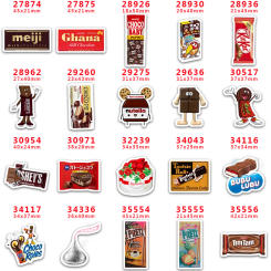 Custom credit card logo Cute Accessories for Bows Flatback Planar Resin DIY Craft Supplies Handcraft Decor Materials PR27874