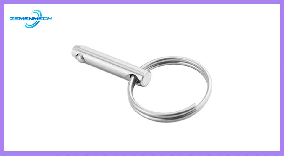 Description Picture 5 of item4.8mm Zemenmech 316 Stainless Steel Quick Release Ball Pin For Boat Bimini Top Deck Hinge Marine Boat Accessories Shipbuilding