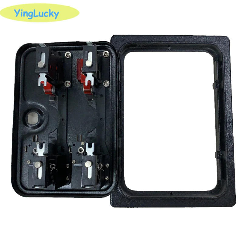 Description Picture 5 of itemArcade Double Coin Door With Quarter Acceptor For MAME or Arcade Replacement Iron Door Construction