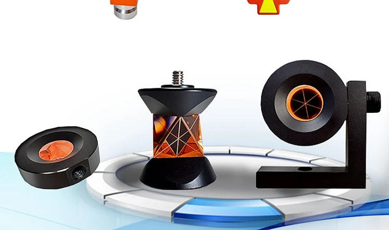 Description Picture 3 of itemBrand new L bar prism for leica total stations mini prism with 4 poles 360 degree prism GRZ101 GMP101 surveying prisms 17.5mm-30