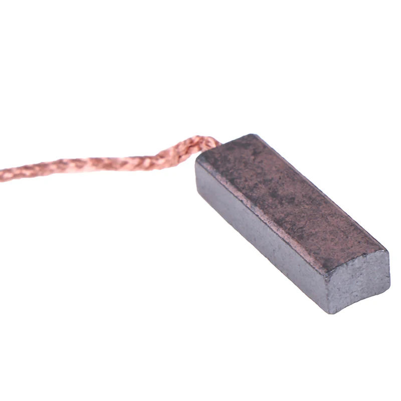 Description Picture 4 of itemNew 10Pcs Carbon Brushes Wire Leads Generator Generic Electric Motor Brush Replacement 4.5 x 6.5 x 20mm Wholesale