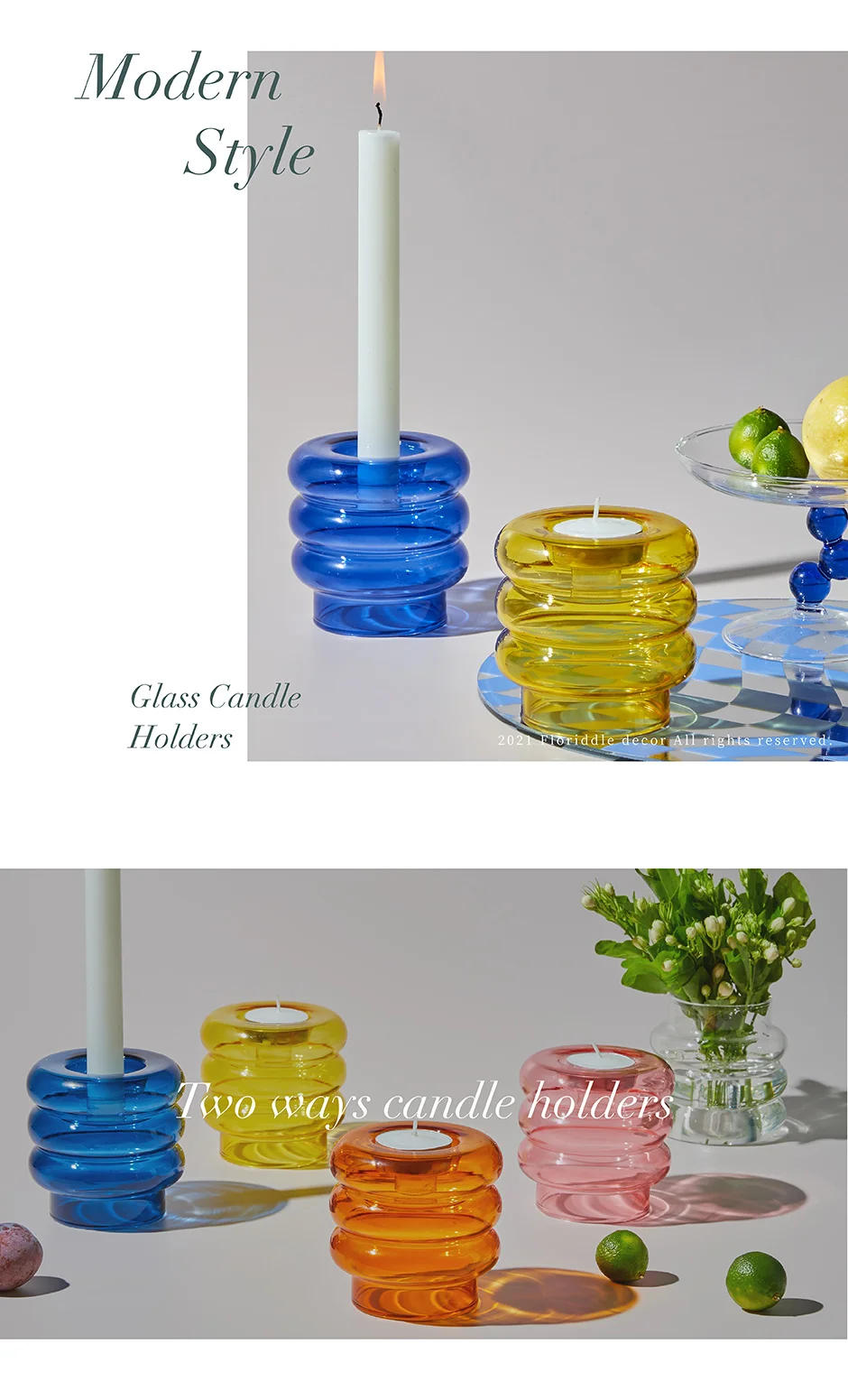 Description Picture 5 of itemCandlestick Stand Taper Holders Tealight Candles for Home Decor Wedding Decoration Party Vase Table Centerpiece