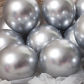 metallic silver