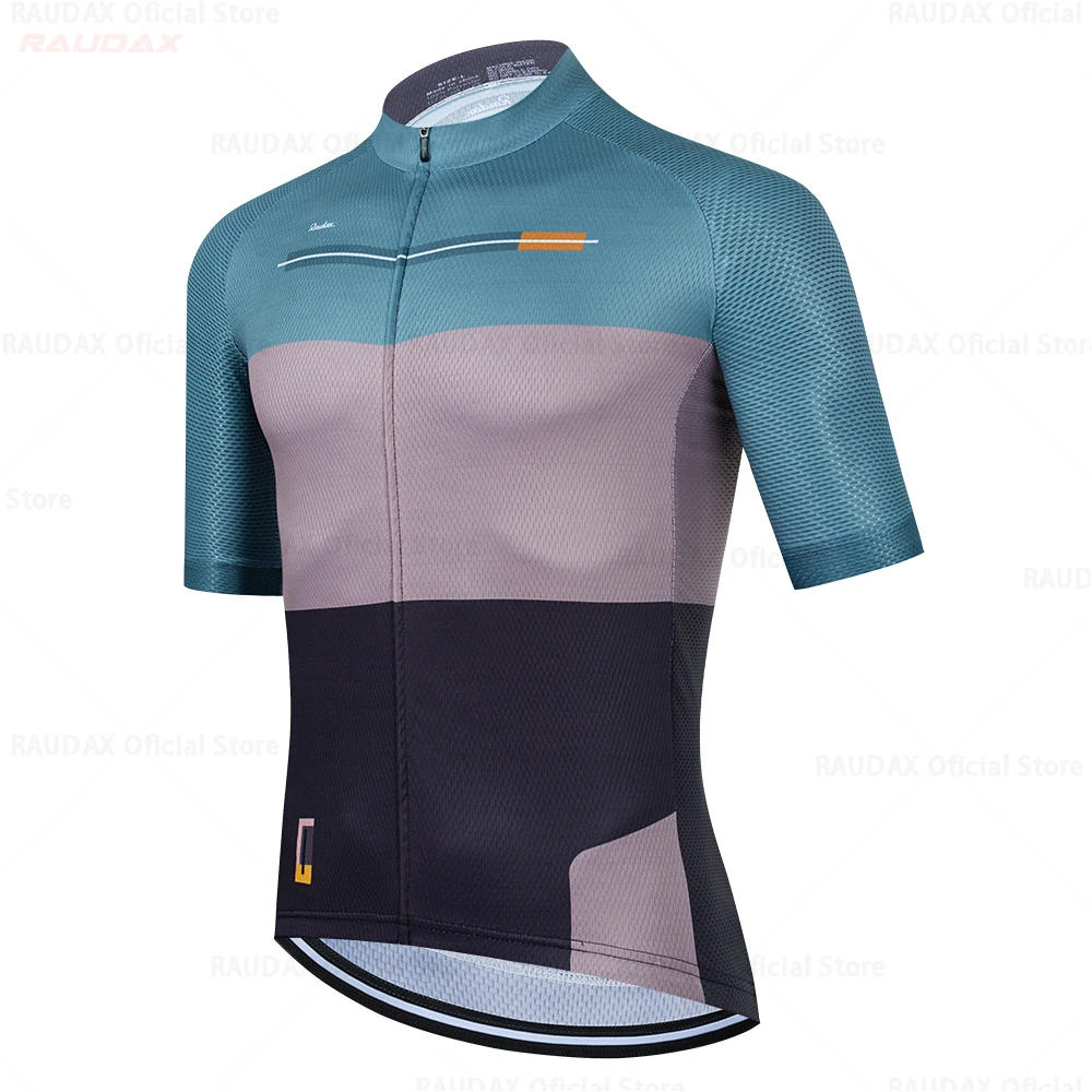 Description Picture 6 of itemCycling Clothing Men Raudax 2025 Short Sleeve Ropa Ciclismo Summer Cycling Jersey Triathlon Bike Jersey Uniform Cycling Kit