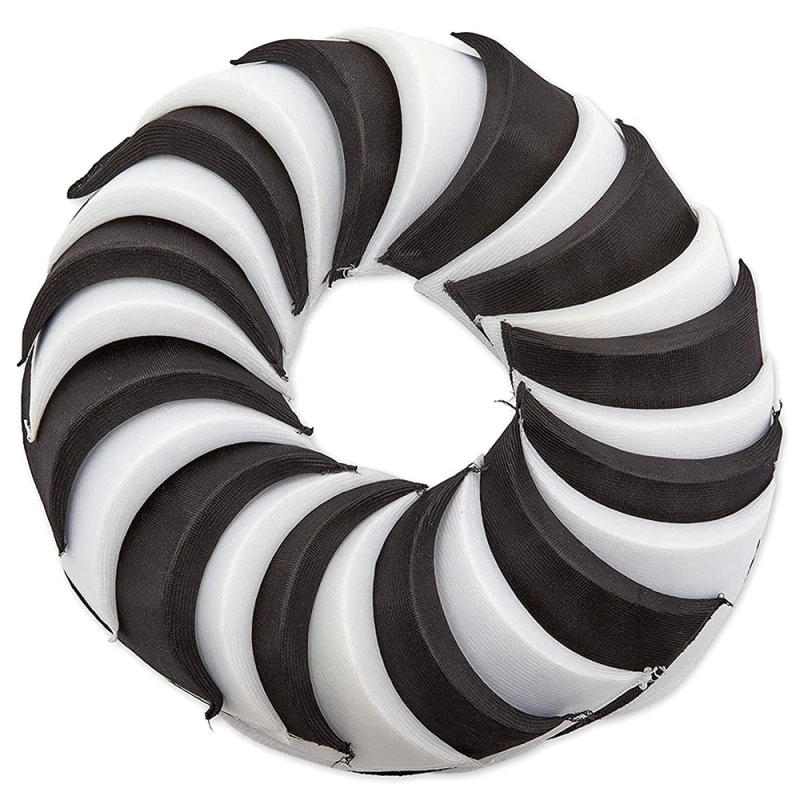 Description Picture 6 of item12 Pairs Foam Sponge Shoulder Pads Sewing Set-in Shoulder Pads for Women Men Jacket Blazer T-Shirt Clothing Garment Accessories