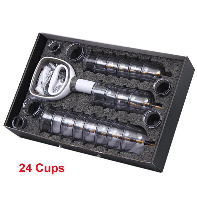 Description Picture 5 of itemcupping therapy set Vacuum Cupping Set Suction Cups Massage Physiotherapy Jars Chinese Medicine Anti Cellulite For Body Massager
