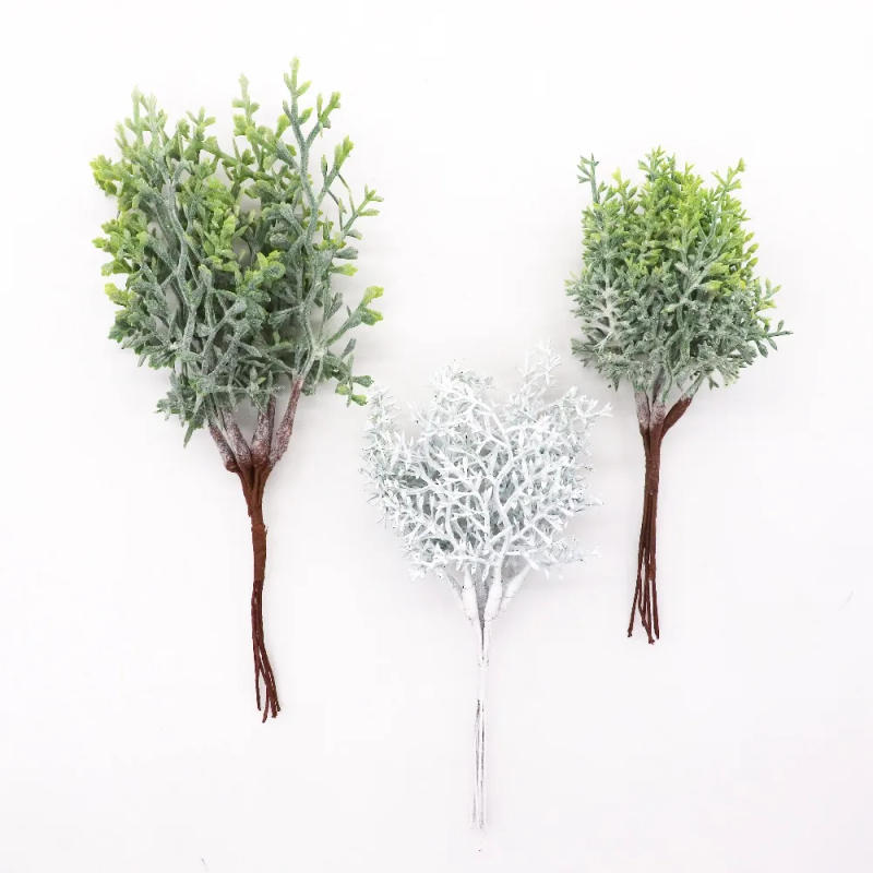 Description Picture 2 of item6pcs/bundles Fake plastic flowers Lavender artificial plants diy gift home wedding decoration accessories christmas pineal fruit