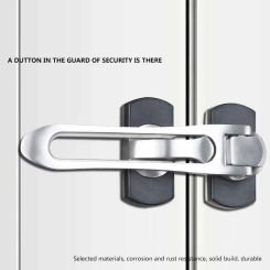 360 degree large size thick anti-theft security door guard plate lock lock hotel home hotlinking door lock
