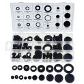 125PCS/BOX  Waterproof Protect Wire Tool 18 Sizes Set Sealing Rubber Cables Grommet Kit Electrical Plugs Conductor Gasket Ring