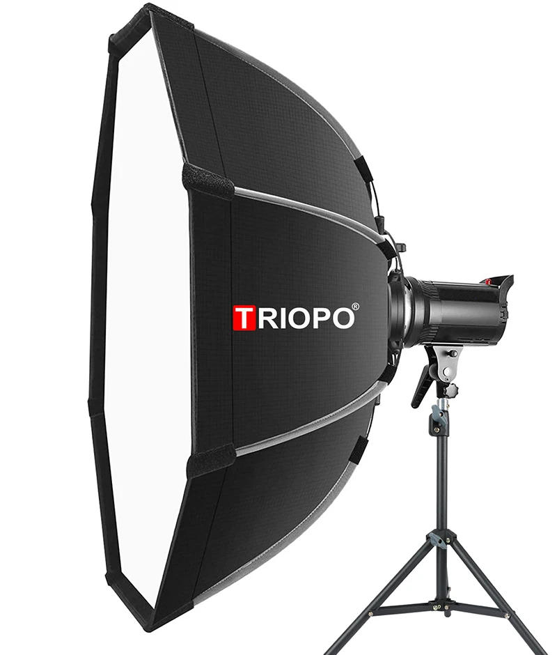 Description Picture 4 of itemTriopo 90cm Photo Portabe Bowens Mount Softbox w/ Honeycomb Grid K90 Octagon Umbrella Outdoor Soft Box for Godox Jinbei Strobe