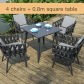 0.8m table set