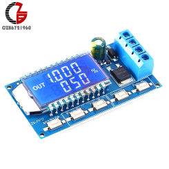 High Power Voltage Regulator PWM Solenoid Valve Counter Frequency Duty Cycle Adjustable Delay Dimmer DC Motor Speed Controller