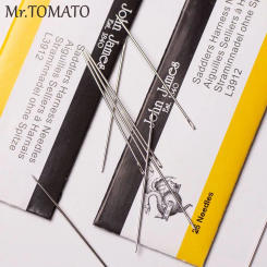 Junetree John James Saddlers Harness Needle Round point  JJ needle work good quality Assorted Hand Sewing Needle leatherCraft