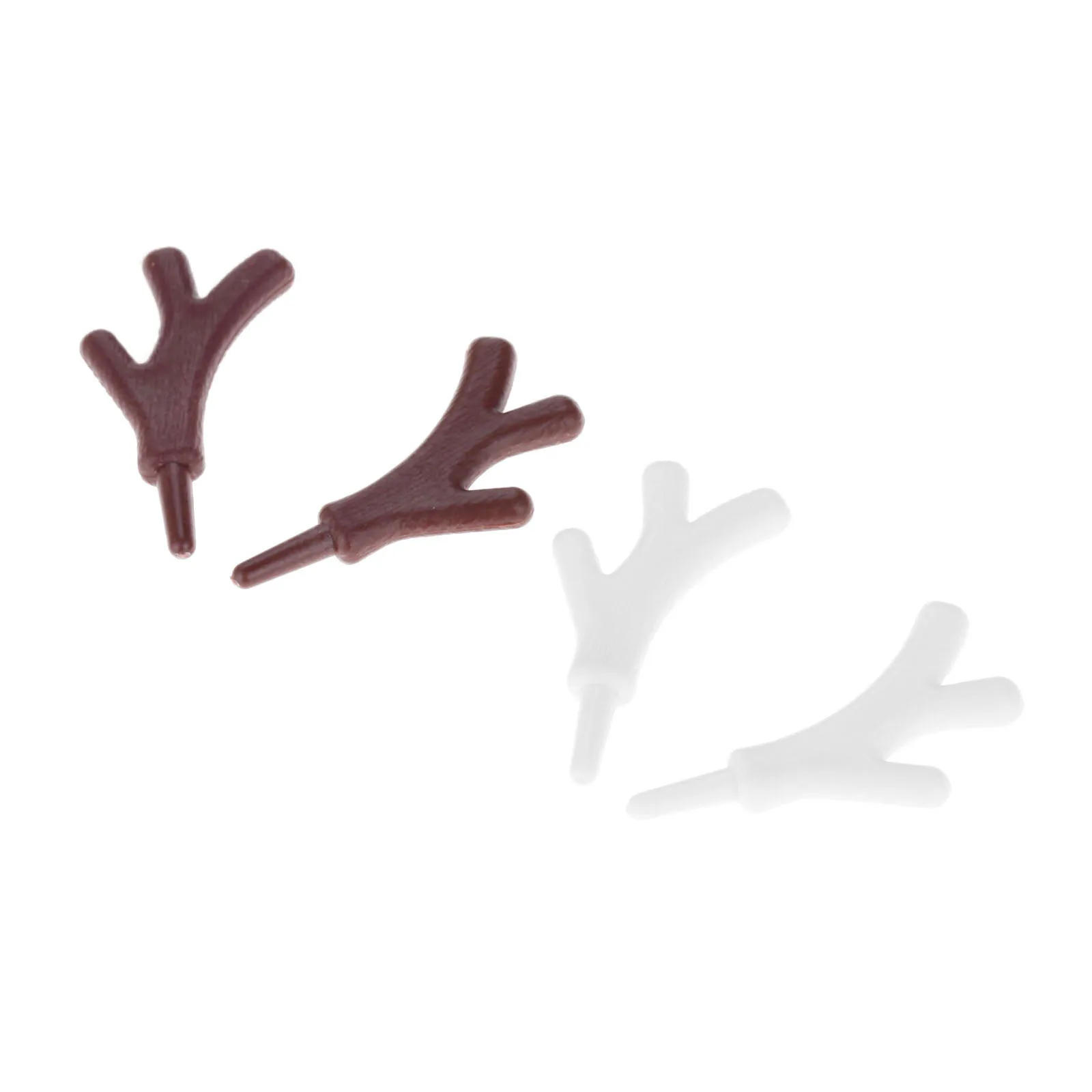 Description Picture 5 of item20Pcs Mini Plastic Branch Antlers Staghorns Snowman's Hands DIY Ornament Christmas Festival Holiday Party Crafts Home Decoration