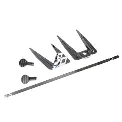 Chicken Forks Chicken Roaster Fork Grill Fork w/ Screws Square Axes Forks BBQ Chicken Fork for Outdoor Grills Wholesales