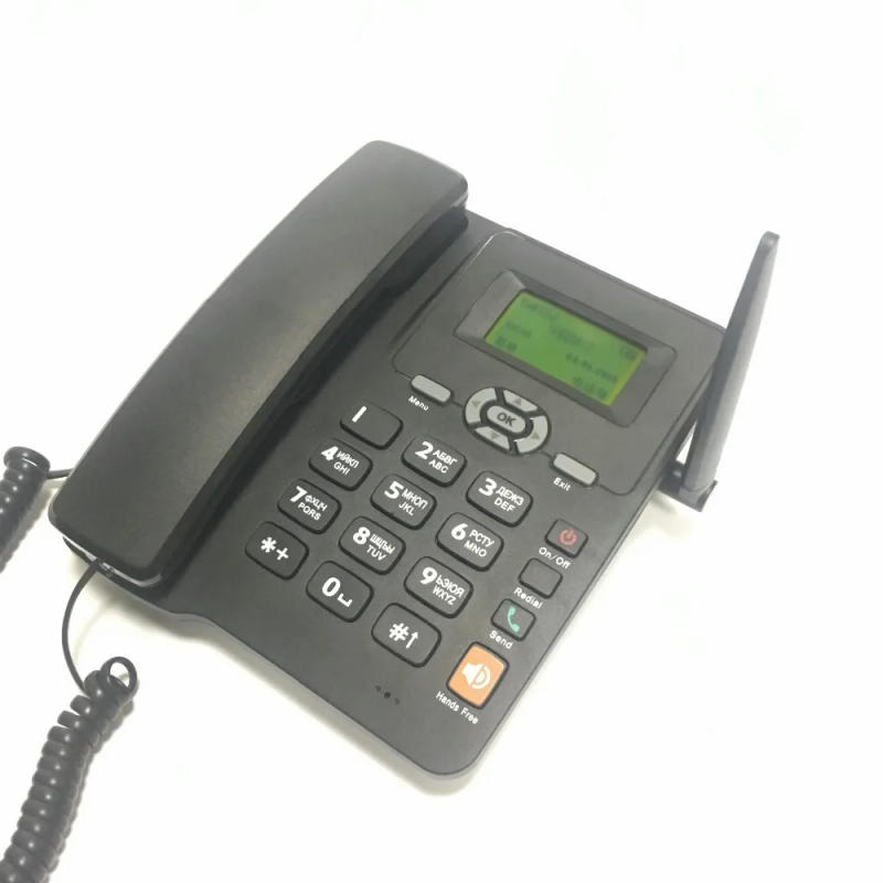 Description Picture 2 of itemGSM Dual SIM Card Quad band Desktop Wireless Phone Home Landline Telephone Wall Mount With FM Radio Fixed Radiotelephone