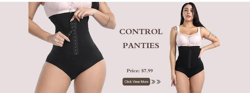 Description Picture 4 of itemGUUDIA Tummy Control Panties Open Crotch Women Body Shapers Women Shapewear Slimming Panties Waist Trainer Postpartum Girdle Lac