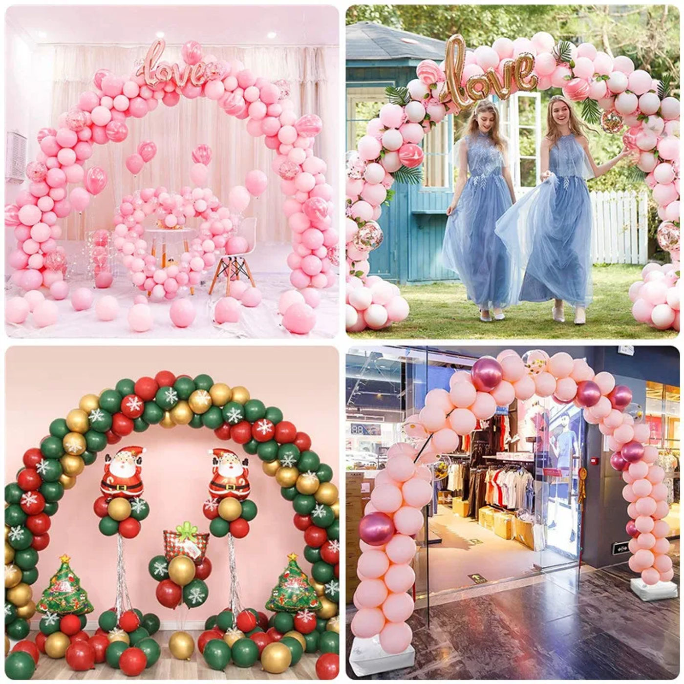 Description Picture 2 of item12ft Table Balloon Arch Kit For Birthday Party Wedding Graduation Christmas Decorations Baby Shower Bachelor Party Supplies