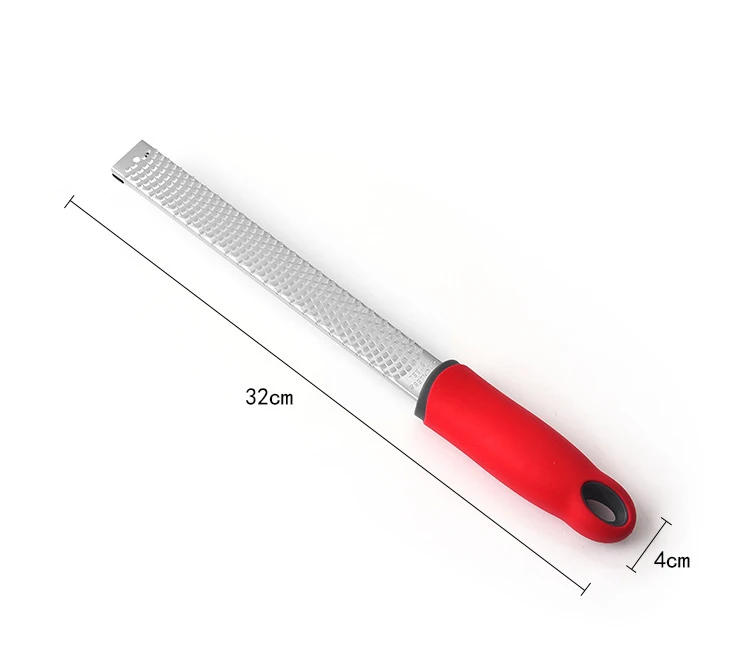 Description Picture 4 of itemLemon Zester & Cheese Grater,Stainless Steel Food Grater Slicer, for Parmesan,Ginger,Nutmeg,Garlic,Chocolate,Fruits Kitchen Tool