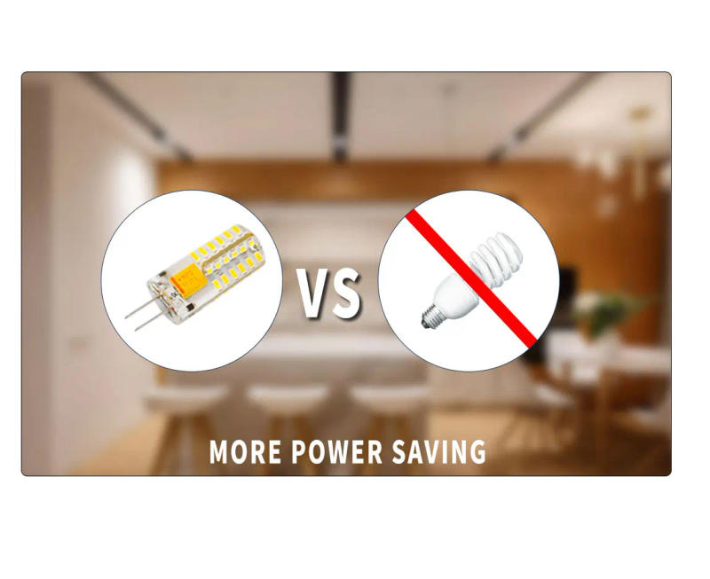 Description Picture 6 of itemG4 12V Led Bulb 1.5W 2W 3014SMD 2835SMD Silicone PC 360 Beam Angle Chandelier Light Save Electricity Replace Halogen G4 Lamps