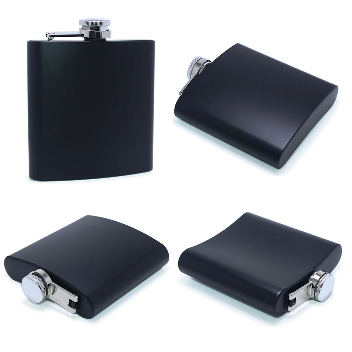 Description Picture 6 of itemPersonalized Name Hip Flask Set Birthday Gift Custom 6oz Stainless Steel Flask Wedding Favors Best Man Groom Gift Groomsman Gift