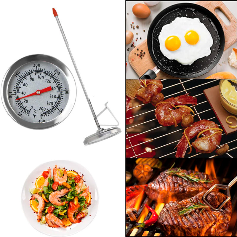 Description Picture 6 of itemProbe Thermometer Kitchen Tools Cooking Temperature Meter 0~200℃ Milk Coffee Food Meat Gauge Stainless Steel