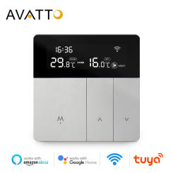 AVATTO WiFi Smart Thermostat Temperature Controller,100-240 V Tuya APP Remote Control,Work with Alexa Google Home Yandex Alice