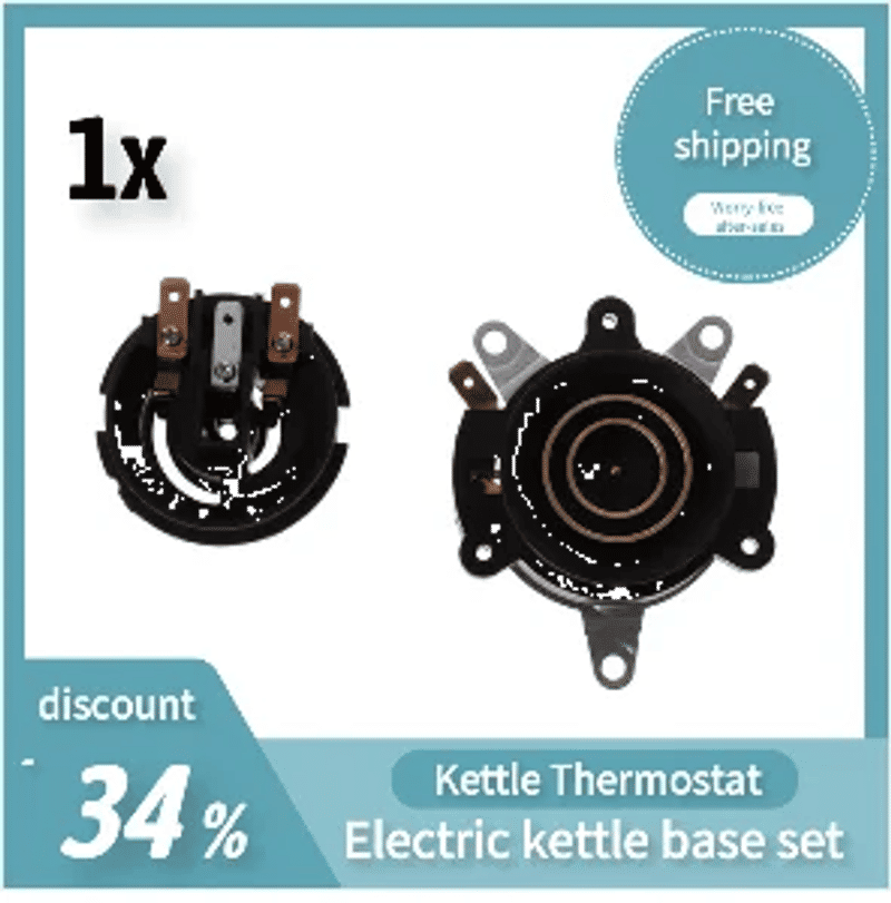 Description Picture 3 of itemThermostat Temperature Control Kettle Top Base Set Socket Electric Kettle Parts