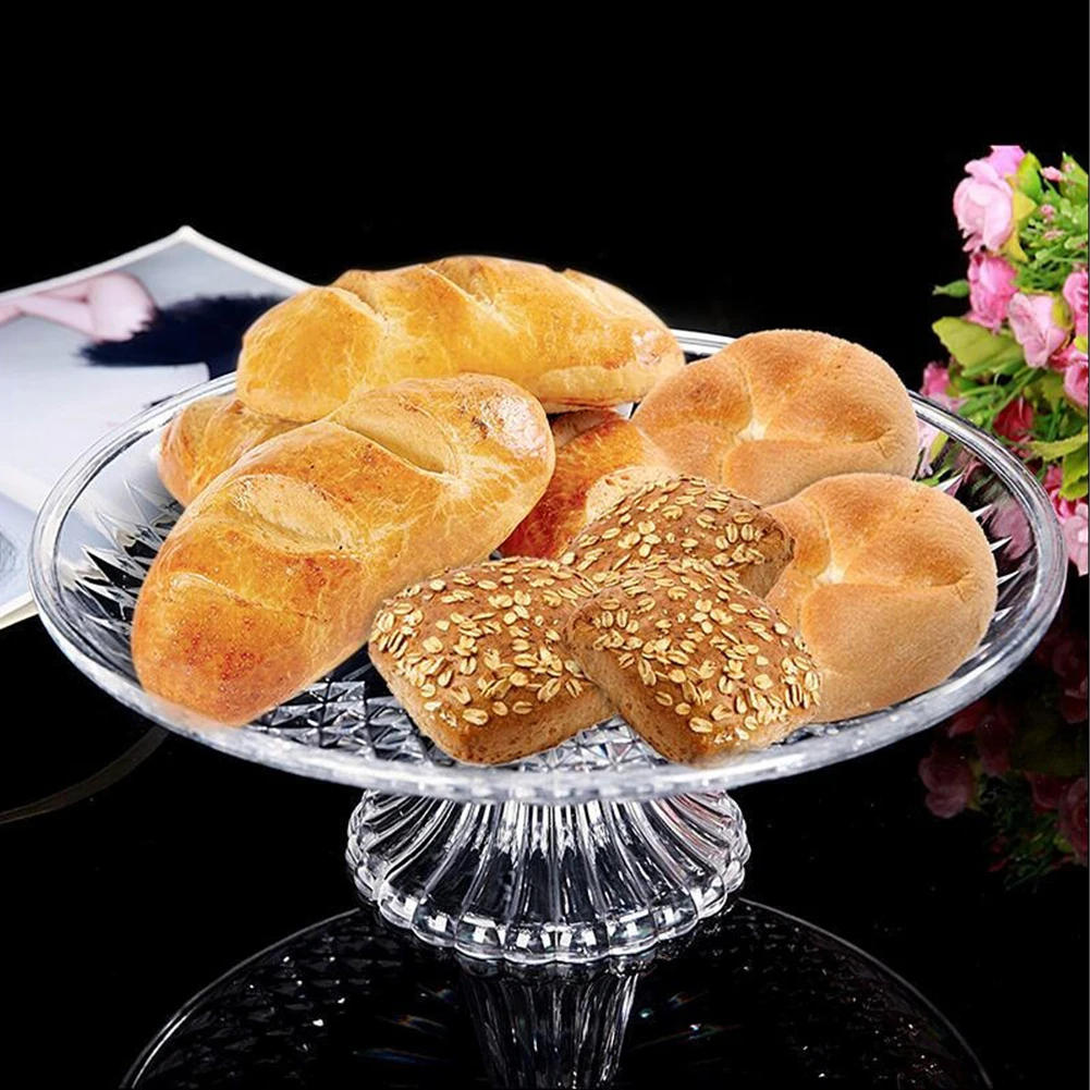 Description Picture 4 of itemFruit Plate Snack Candy Desktop Decorative Plate Dance Party Wedding Tableware Bread Plate Food Container Snack Tray