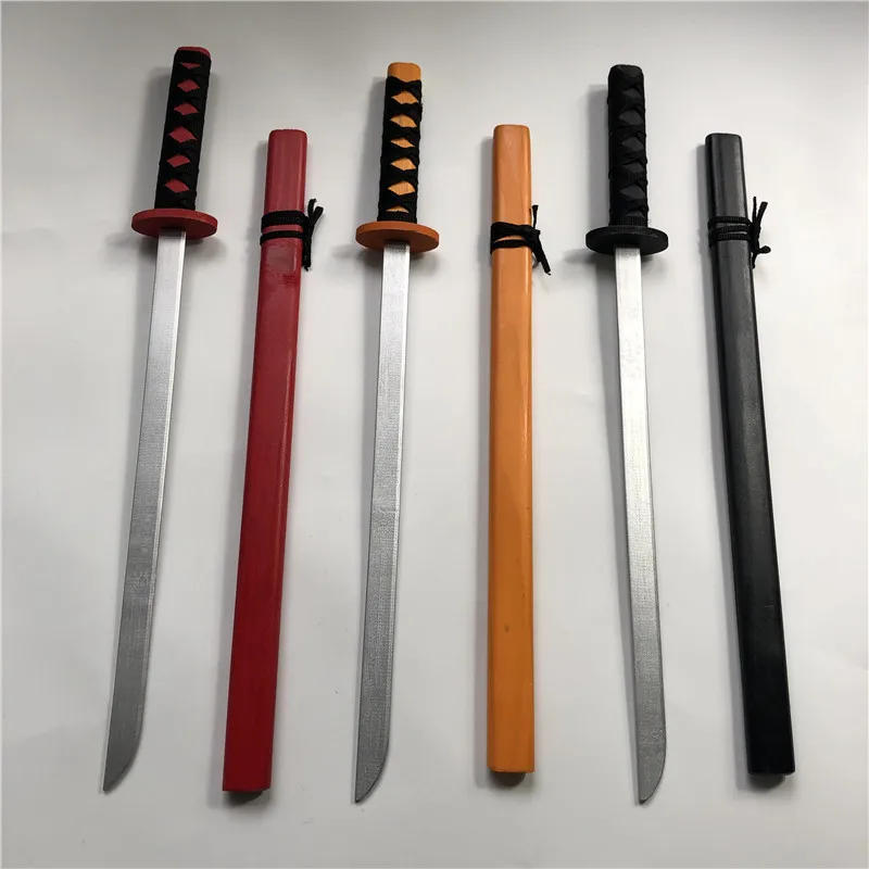 Description Picture 3 of itemCosplay Wooden Sword Mini Simulated Animation Prop Weapon Anime Katana Samurai Ninja Performance Props Gift Toys For Kids 73cm